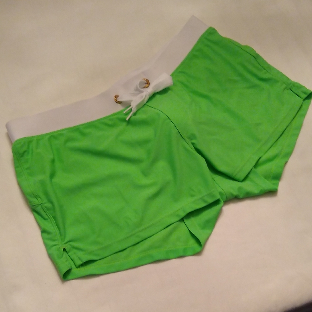 Bright Green Swim Shorts